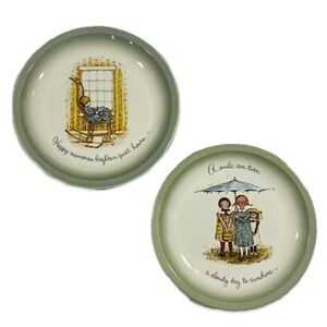Holly Hobbie Collector Plates (2)